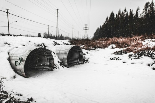 Snowstorm in Thunder Bay during March Break