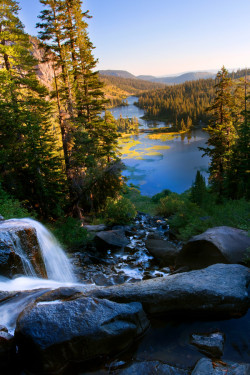 etherealvistas:  Twin Lakes Falls (USA) by Matt Purciel 