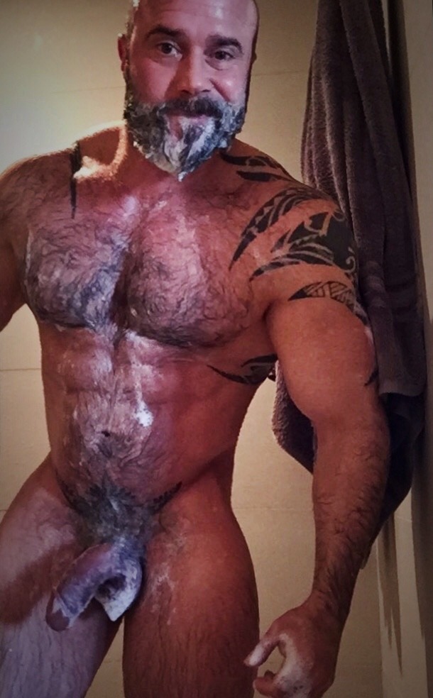 salexander86:vancouverbud:  Need some cleaning! ;-)  Must….serve….his….cock