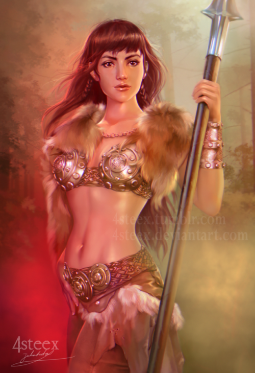 Rhiannon - the sexy celtic warrior :)personal work.  wanted to get some practice doing NSFW (check