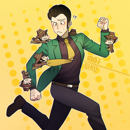 More Lupin III thingsCheck some Lupin Bros thingsWhat have I draw in last week!!Wish you will enjoy 