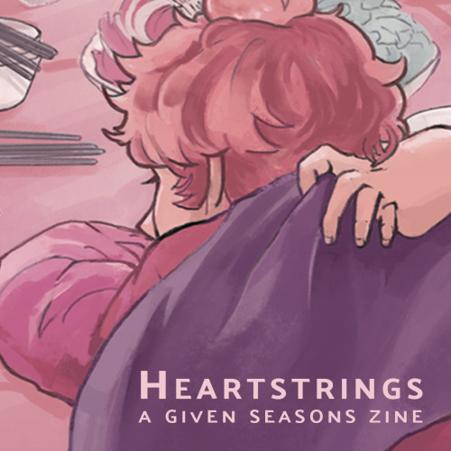 Previews for my piece in the given Heartstrings zine! Been working on this for a long time, so I&rsq