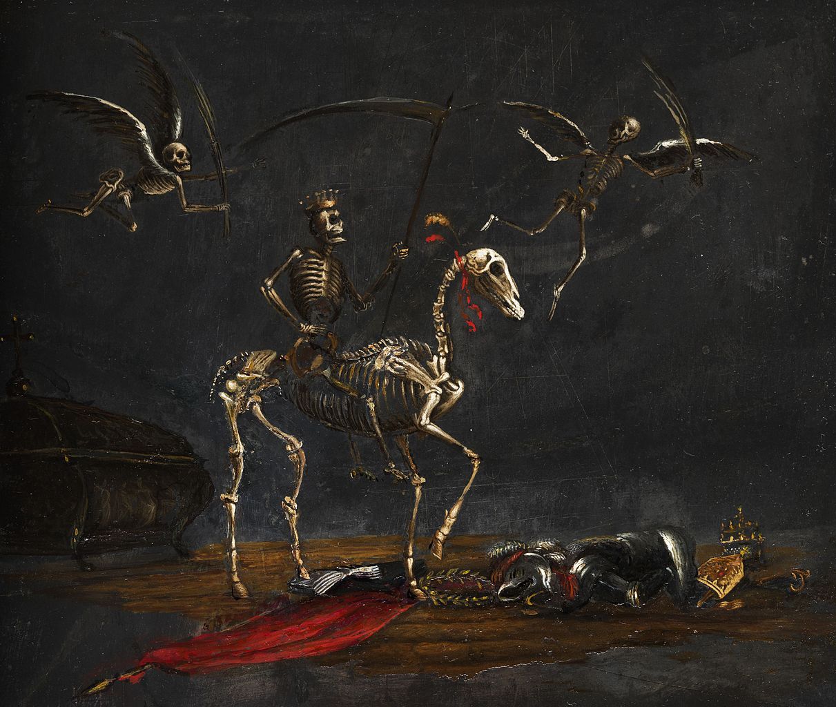 cosmikksacrifice:  Leonaert Bramer, Mors triumphans 