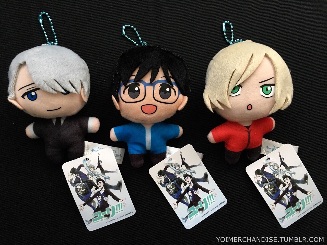 yoimerchandise: YOI x SEGA Mascot Plush Keychains  Original Release Date:April 2017