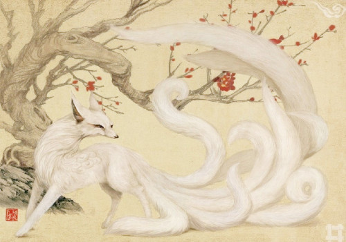 yinyangrena:mingsonjia:Magical Creatures (Yaoguai) from the Great Chinese Mythology Collection 《山海經》
