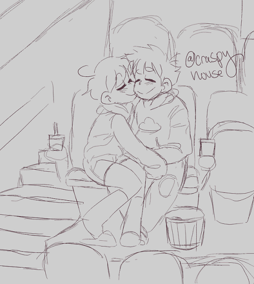 craspyhouses:  theyre sharing one of those extra wide seats for really fat people