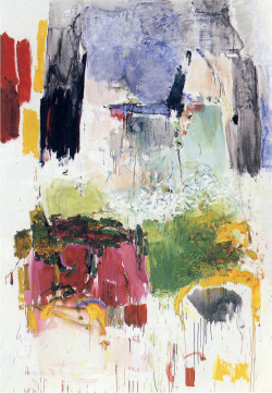 likeafieldmouse:  Joan Mitchell - Low Water