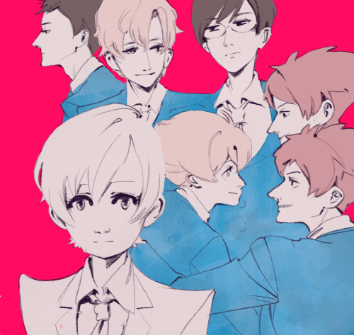 ayapus:if someone has a hidden stash of ouran fanart please send it my way