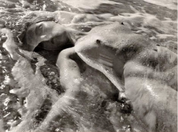 Justine-36:  In The Waves, 1945 Ruth Bernhard 