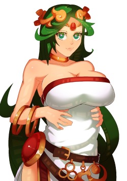 fandoms-females:palutena_by_splashbrush ( TMG #10 - A Blessing