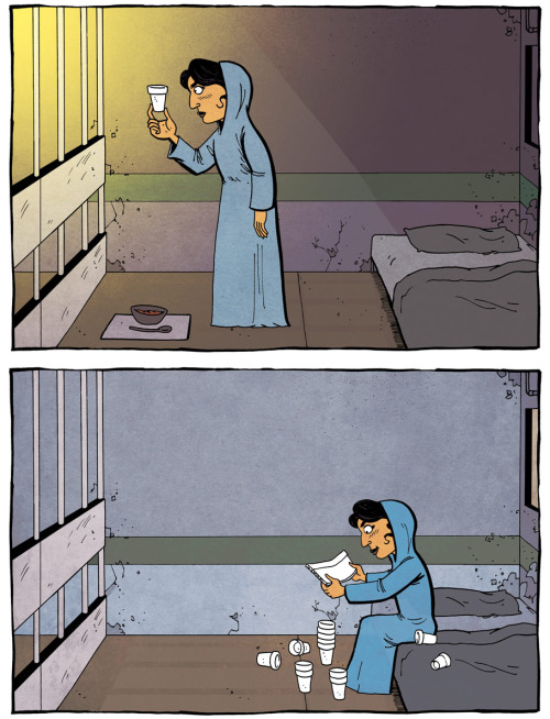 wolverineandpearls:mikhalsarah:wolverineandpearls:zenpencils:Atena Farghadani is a 28-year-old Irani