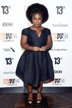 awardseason:    Uzo Aduba attends the 54th New York Film Festival - Opening Night Party at Tavern On The Green on September 30, 2016 in New York City.  