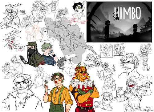 More sketchdump doodles! A lot of bangers in this one, im very happy with it :>art tag // commiss