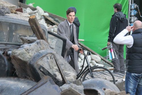 Porn Pics cumberbum:  Benedict filming The Imitation