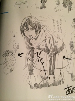 noragamis:  close up shots from Noragami’s