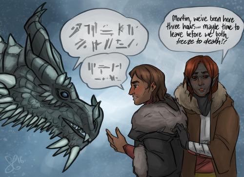 coattailsofdoom: so how ‘bout that Last Dragonborn Martin Septim AU (please fullview!)