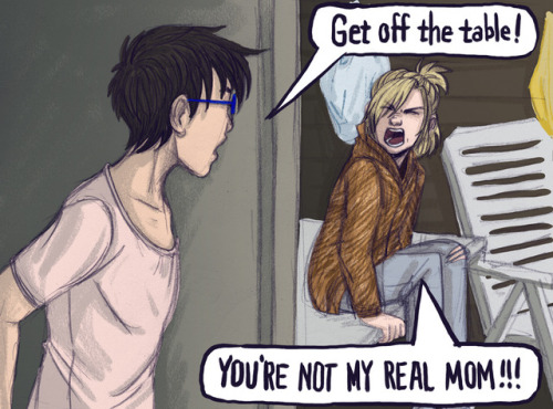 andreacecelia: This meme is probs older than Yuri Plisetsky, but… whatever. 
