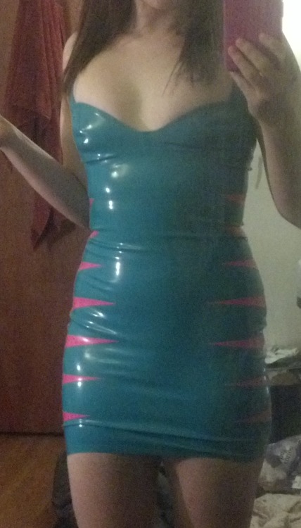 latexlatexlatex:  thepissypussy:  Got myself a new dress this weekend. My mom asked me if I was goin