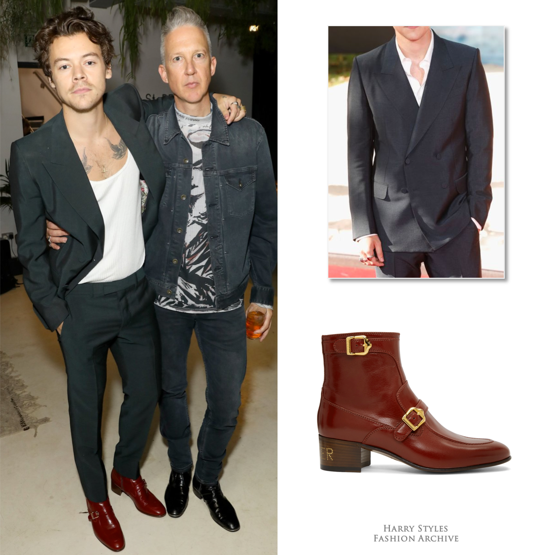 harry styles gucci boots