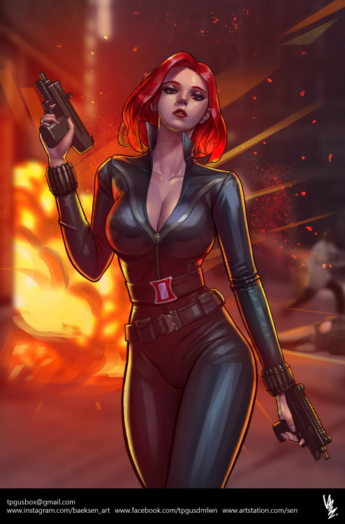 Black Widow_검은 과부거미 Sen Baekhttps://www.artstation.com/artwork/yk5299 