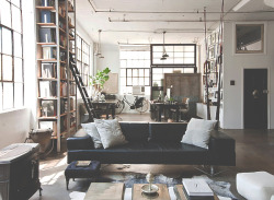 urbnindustrial:  International Meets Industrial Loft