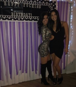 Rachel Lopez & friend