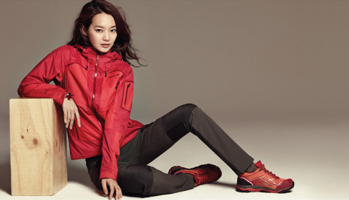 Shin Min Ah Для Lafuma Fall 2014