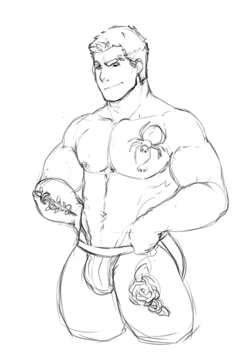nocoe-pron:A more finalised and updated look for Beau. i wanted to make some additions/changes to his appearance (and his outfit) and i really like how he looks now~