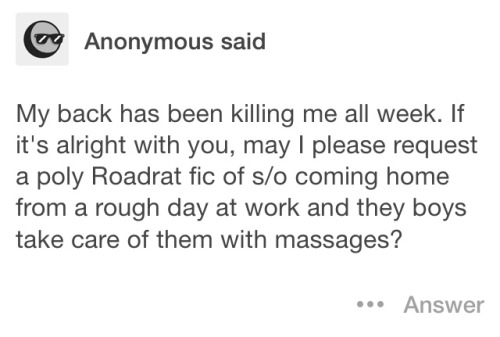 I&rsquo;d like to take a moment to apologize to the first anon. I told myself that I&rsquo;d