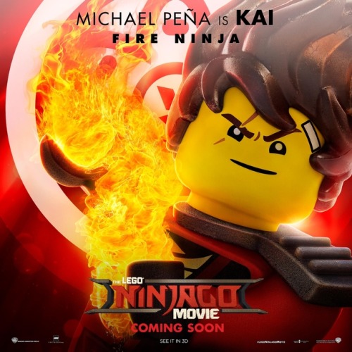 Kai turns up the heat in #LEGONINJAGOMovie!