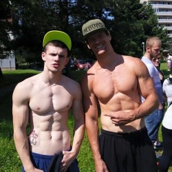 slovak-boys:  Shirtless Slovak boy Dominik