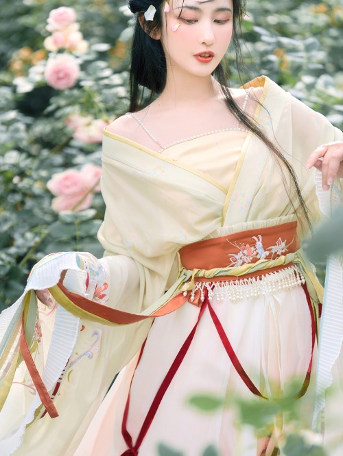 chinese hanfu by 昭华赋