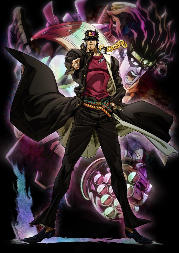 anime-th:  JoJo’s Bizarre Adventure: Stardust Crusaders New Key Visual