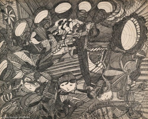 ILLEGAL GALLERY PRESENTS: OUTSIDER ARTIST SPOTLIGHT: MADGE GILL &ldquo;The tremendous creative o