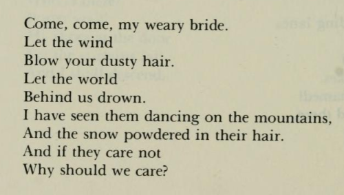 Samar Attar, from ‘The Bride’,Women of the Fertile Crescent: An Anthology of Modern Poetry by Arab W