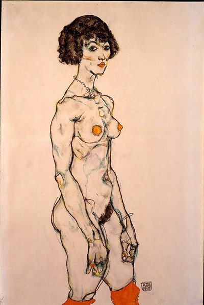 shortblak:  Some of the best known incredible intense work of Austrian painter Egon