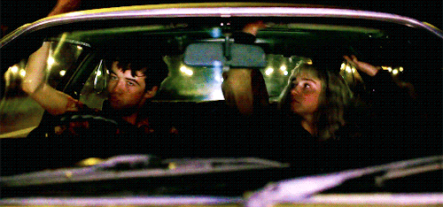 teotfw-gifs: The radio in the car was broken. There was one CD, and only one track that didn’t
