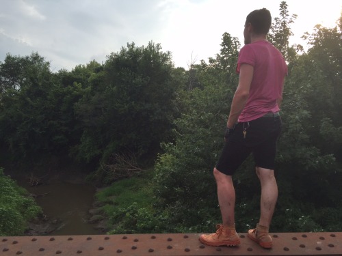 Looking over Salt Creek on an eighty-mile ride the weekend before last. My buddy who took the photos