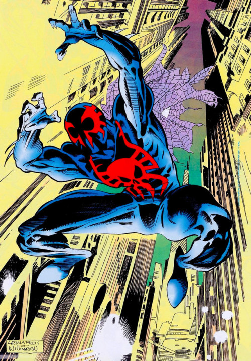 spaceshiprocket - Spider-Man 2099 by Rick Leonardi and Al...