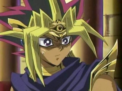 iloveyamiyugi-blog:dragonmadeofcookies:I call this, Atem Ever So Faintly Losing His Composure, and i