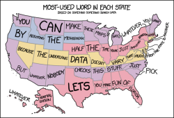 mapsontheweb:Most-used word in each US state.
