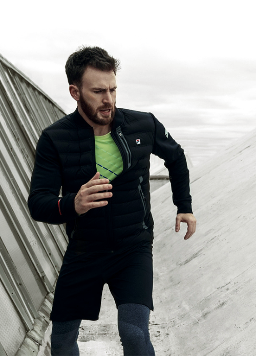 thelastjedi: Chris Evans for FILA Red Line Collection 2016