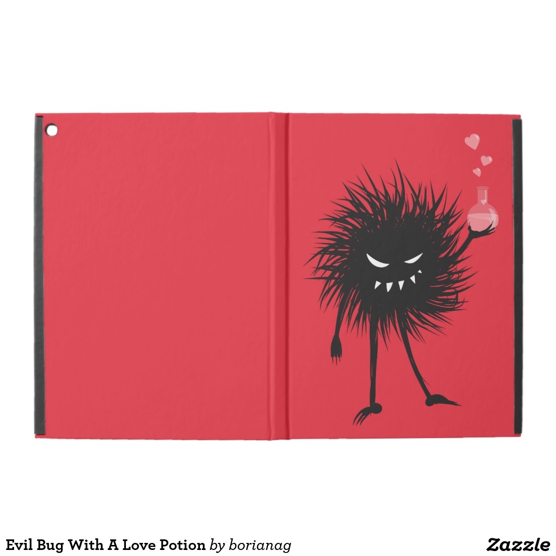 #Evil Bug With A #Love Potion #iPad Pro Case / #Zazzle
http://www.zazzle.com/evil_bug_with_a_love_potion_ipad_pro_case-256212575933602654?CMPN=shareicon&lang=en&social=true&rf=238946819468596912
Fun Valentine’s Day iPad Pro folio cover with an...