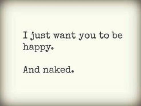 thisgirlisstayingintonight:  Mostly naked 