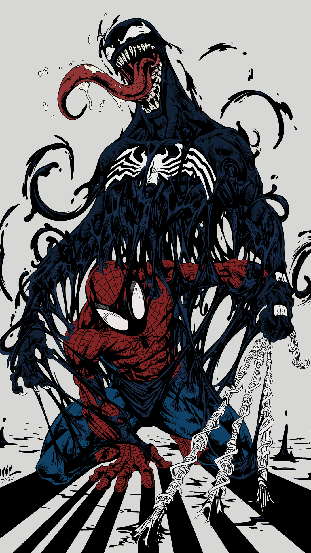 Deadpool and Spider-man