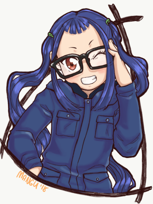 mira-mangu:Yuru Camp GirlsStarted as just a daily sketch with Aoi but I ended up drawing them all. D