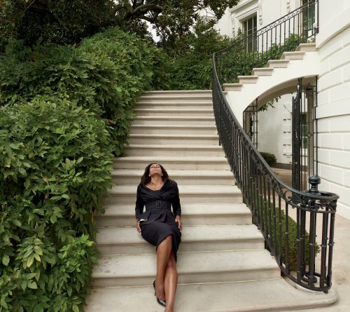 unimportant: thehundredblackwomenproject: First Lady Michelle Obama photographed by Annie Leibovitz 