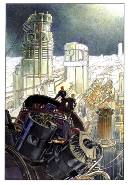 bassman5911:  François Schuiten, Benoît Peeters - Les Cités Obscures (via Cool Comic Book Pages) 