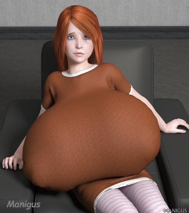 The Deviantart Show of Slim Ultra Busty Art #17Happy Dance - Meryse Orange-ish -