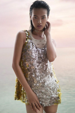 fashionarmies: ‘浪中日光 SPARKLE’ Meng Zheng for Harper’s Bazaar China — June 2018.